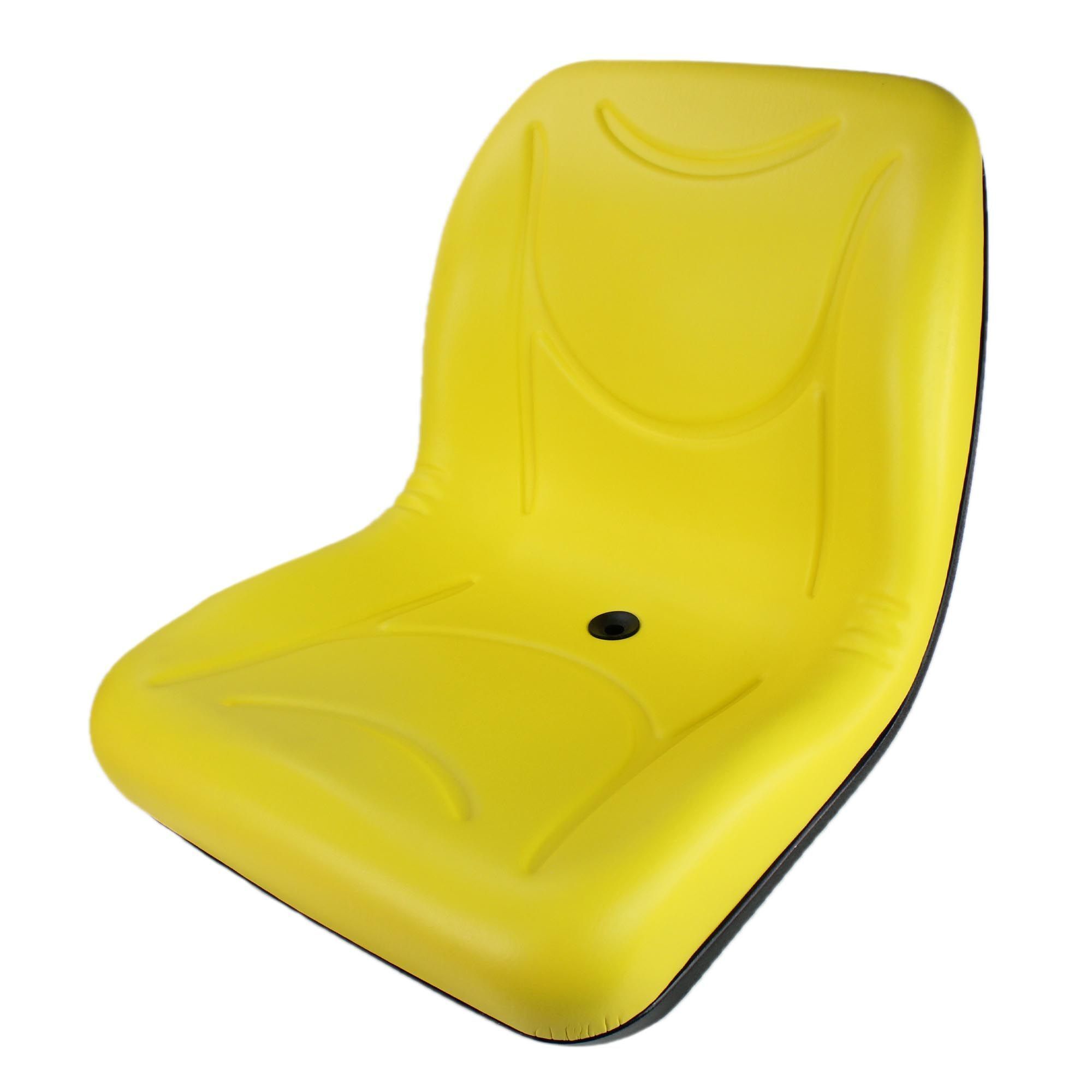 Uni Pro Yellow Seat for John Deere Gator — Vinyl, Drain Hole, Model# GWG311371